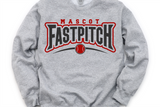 Fastpitch Template 0010 | SVG Cut File