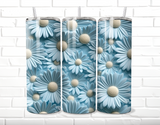 Blue Daisies 20 oz Tumbler Wrap