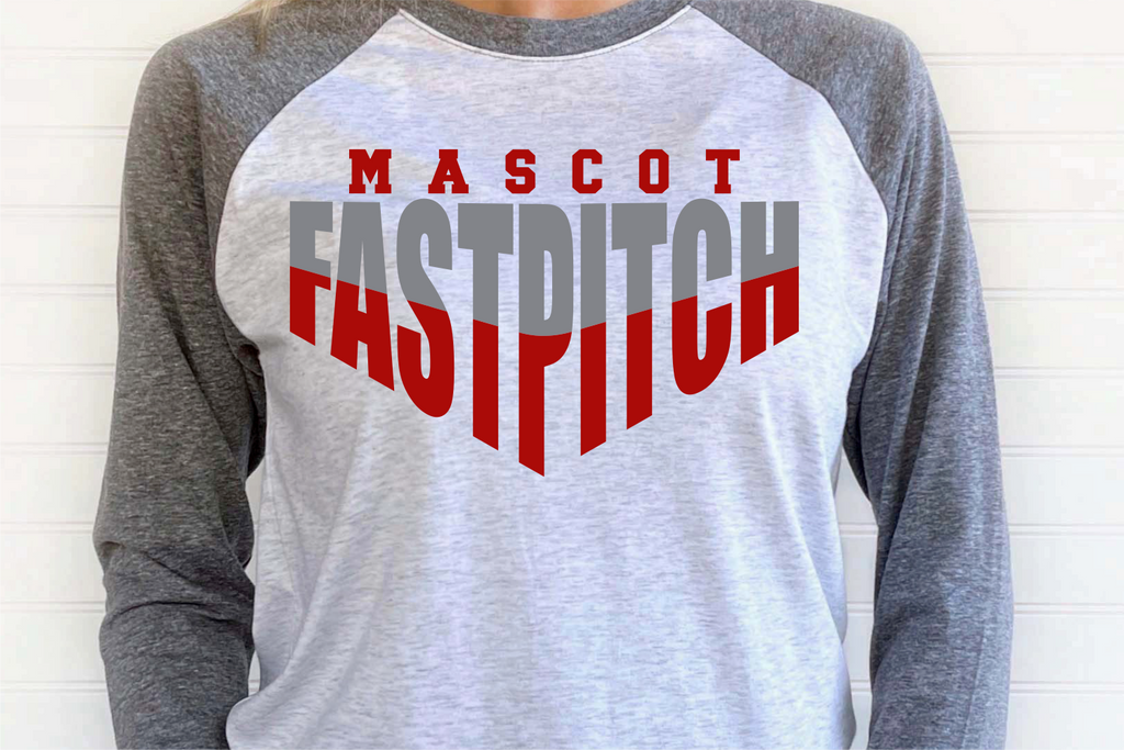 Fastpitch Template 0011 | SVG Cut File