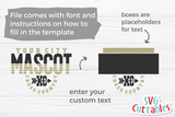 Cross Country Template 0016 | SVG Cut File