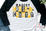 Cross Country Template 0018 | SVG Cut File