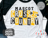 Cross Country Template 0018 | SVG Cut File
