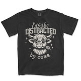 Easily Distracted by Cows | Funny PNG Print File