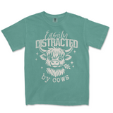 Easily Distracted by Cows | Funny PNG Print File