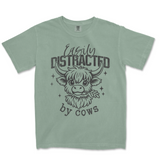 Easily Distracted by Cows | Funny PNG Print File