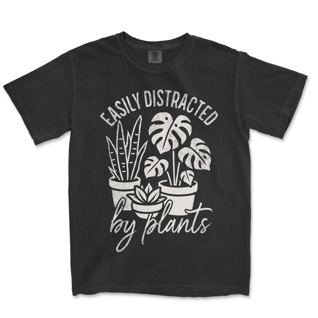 Easily Distracted by Plants | PNG Sublimation File