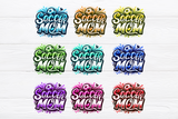 Soccer Mom Airbrushed | PNG File