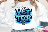 Vet Tech Airbrushed | PNG File