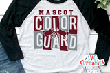 Color Guard Template 0020 | SVG Cut File