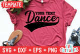 Dance svg Template Bundle 2