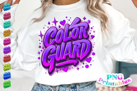 Color Guard Airbrushed | PNG File