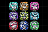 Football and Cheer Mom | PNG Sublimation File