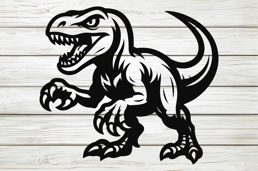 Raptor Mascot | SVG Cut File