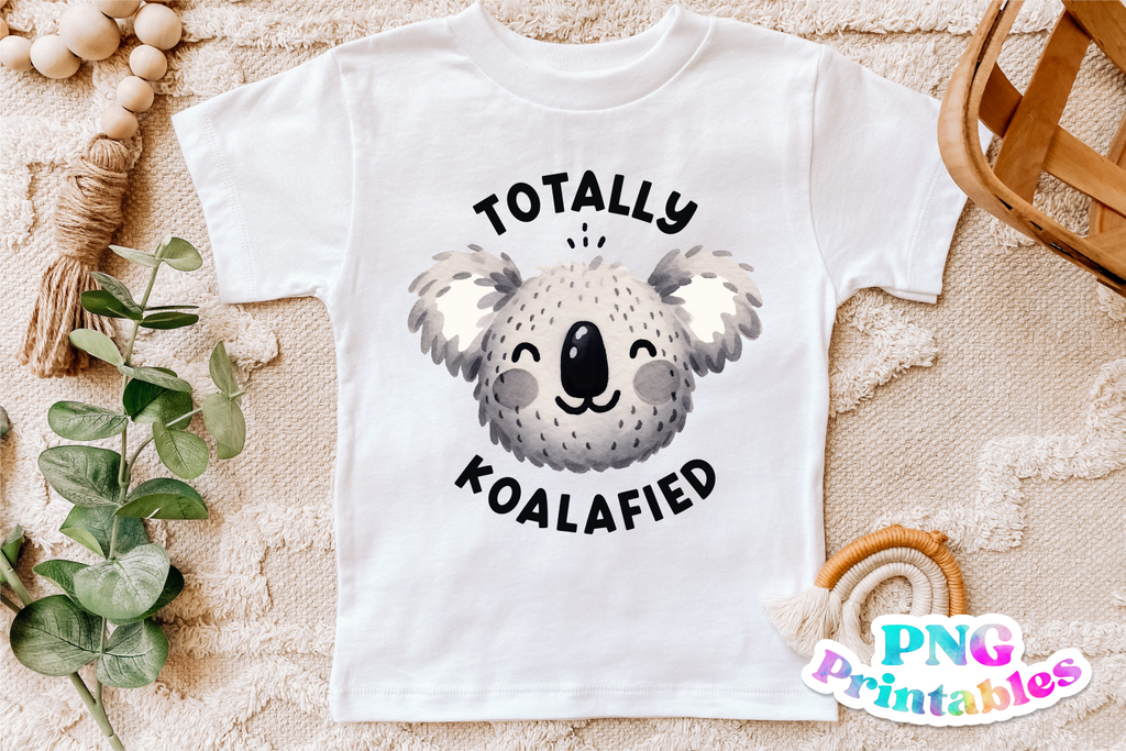 Totally Koalafied | PNG Print File