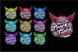 Track and Field Mom Airbrushed | PNG File