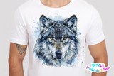 Watercolor Wolf | PNG File