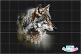 Watercolor Wolf | PNG File
