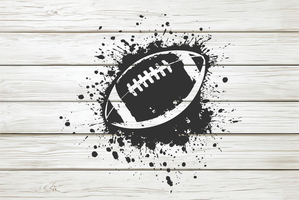 Paint Splash Football | PNG Sublimation File