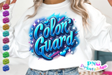 Color Guard Airbrushed | PNG File