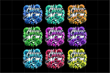 Cheer Mom Airbrushed | PNG Sublimation File