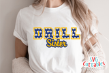 Drill Template 0010 | SVG Cut File
