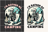 I'd Rather Be Camping | PNG File