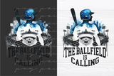 Baseball The Ballfield is Calling | PNG Sublimation File