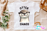 Otter Chaos | PNG Print File