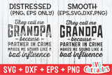 They Call Me Grandpa | Father's Day SVG Cut File