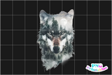 Watercolor Wolf | PNG File