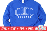 Drill Template 006 | SVG Cut File