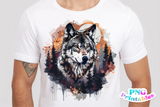 Watercolor Wolf | PNG File