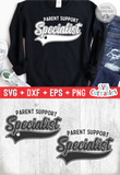 Parent Support Specialist | School SVG Cut File