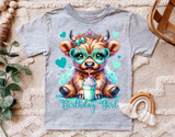 Highland Cow Birthday | PNG Print File