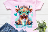 Highland Cow Birthday | PNG Print File
