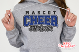 Cheer JV Leader 0091 | Cheer Template SVG Cut File