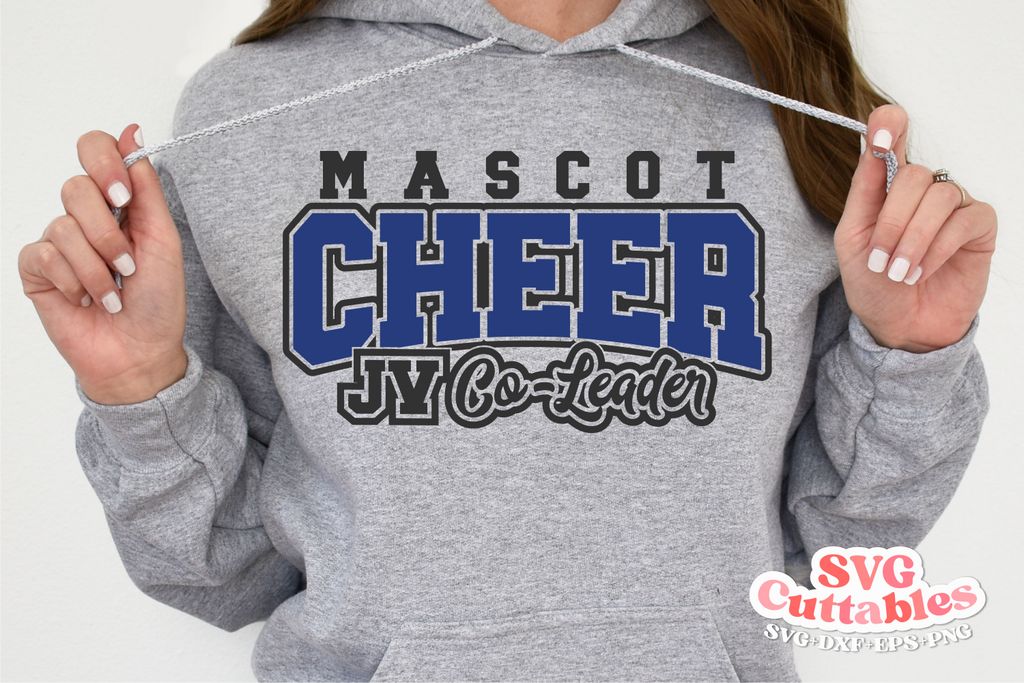 Cheer JV Co-Leader 0092 | Cheer Template SVG Cut File