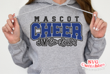Cheer JV Co-Leader 0092 | Cheer Template SVG Cut File
