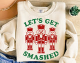Let's Get Smashed | Funny Christmas SVG Cut File
