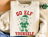 Go Elf Yourself | Funny Christmas SVG Cut File