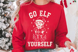 Go Elf Yourself | Funny Christmas SVG Cut File