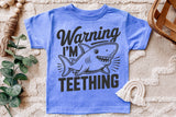 Warning I'm Teething | Kids SVG Cut File