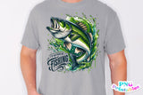 I'd Rather Be Fishing | Fishing PNG Print File