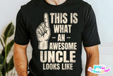 Funny Uncle | SVG Cut File