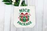 Nice Package | Funny Christmas SVG Cut File