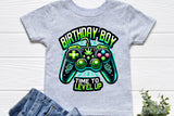 Birthday Boy Gamer | PNG Print File