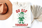 Go Elf Yourself | Funny Christmas SVG Cut File