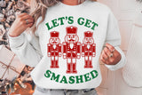 Let's Get Smashed | Funny Christmas SVG Cut File