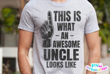 Funny Uncle | SVG Cut File