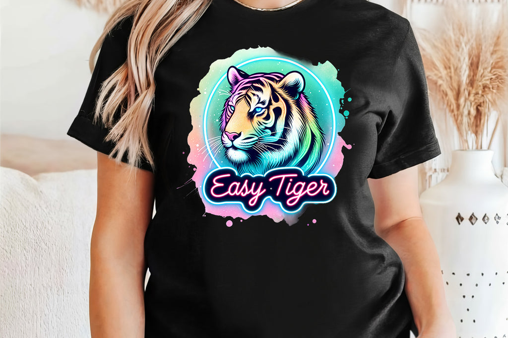Easy Tiger | Funny PNG Print File